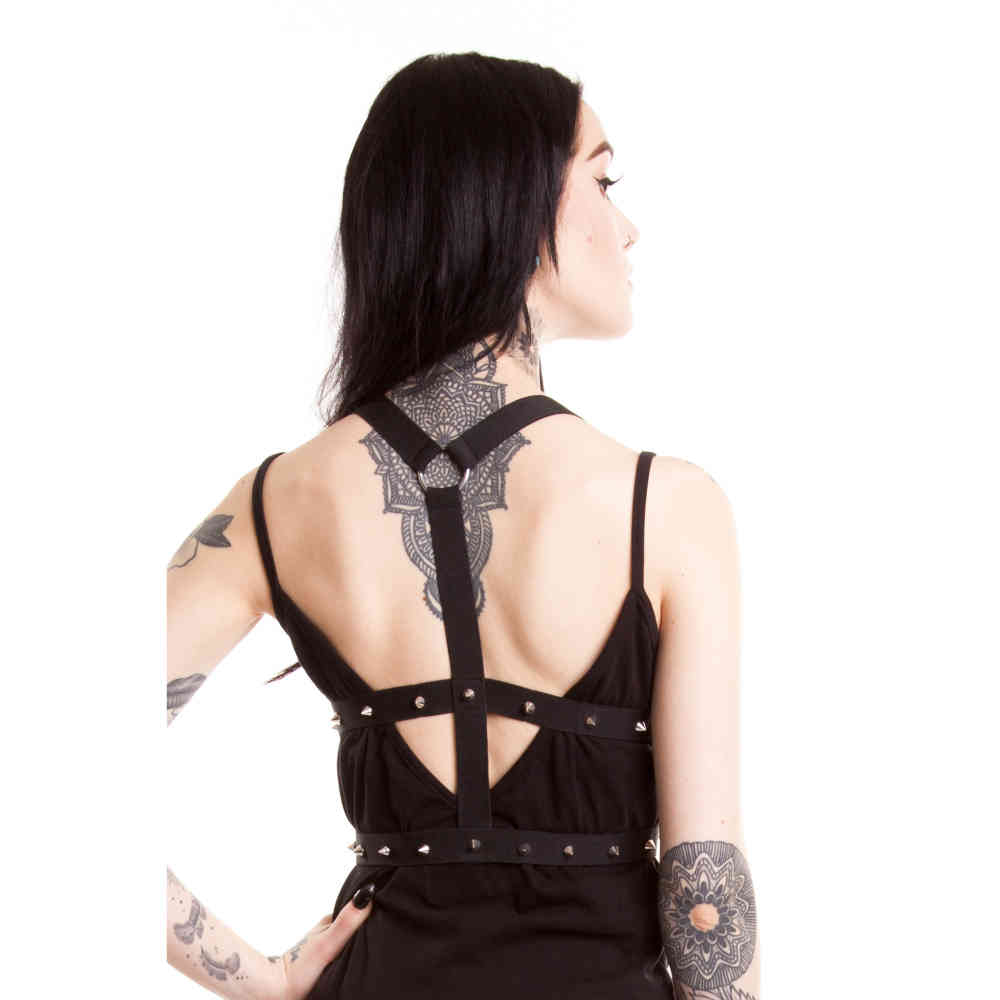 Heartless - SPIKE Harness - Black